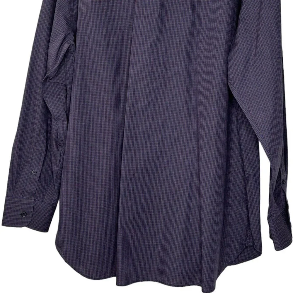Billy Reid 100% Cotton Button Shirt (Size XXL) Long Sleeve Plaid Standard Fit - Picture 7 of 9